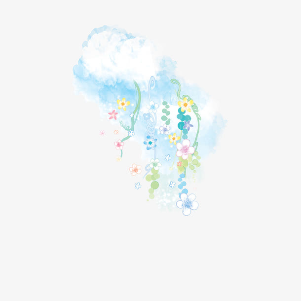 小花串免抠