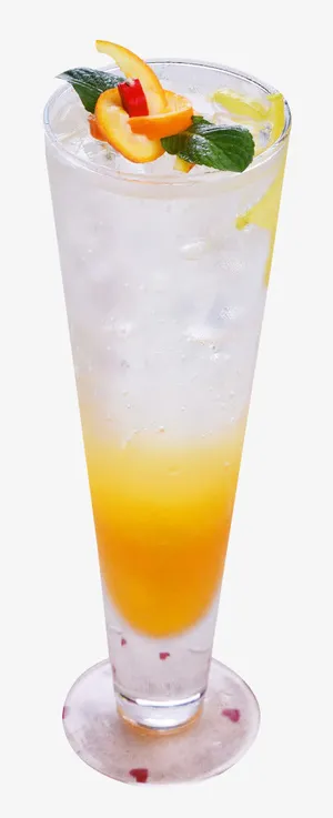 鲜橙气泡水免抠