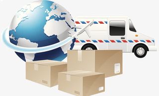 集装箱运输免抠