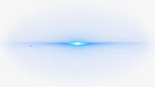 蓝色光效卡通光线免抠装饰效果特效元素