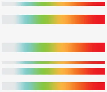 红色渐变条矢量免抠