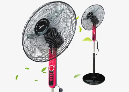 绿叶美的电风扇免抠