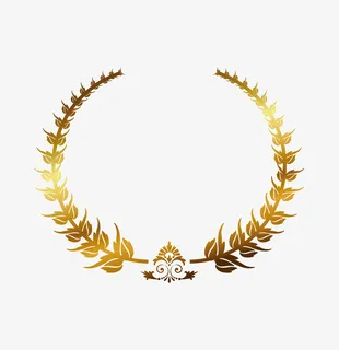 金色植物树藤免抠