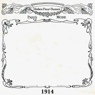 欧美风边框免抠