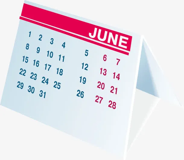 台历矢量素材免抠