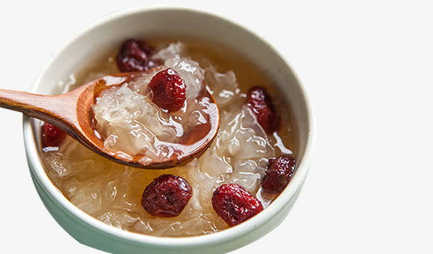 碗里的燕窝食材免抠