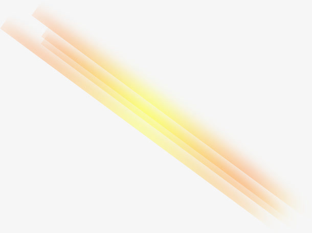 黄色科技光图片素材免抠