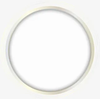 黄色圆圈标签免抠