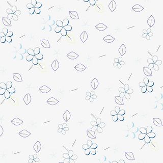 小蓝花免抠图案免抠