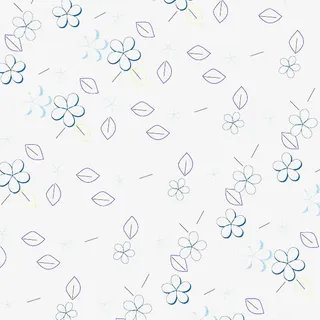 小蓝花免抠图案免抠