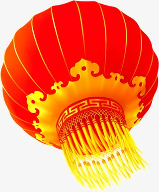 喜庆红灯笼节日促销免抠