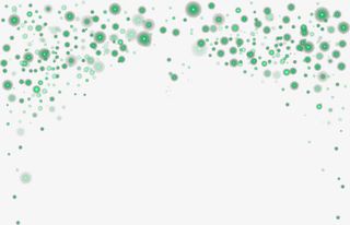 绿色闪耀光芒免抠