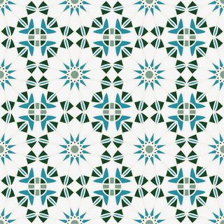 矢量阿拉伯花纹背景免抠