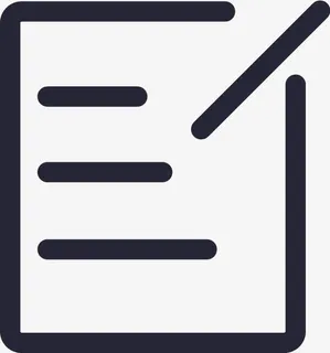 管理收货地址的编辑按钮免抠