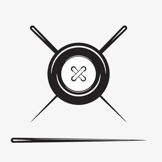 绣花针纽扣免抠