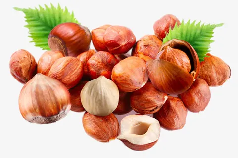 高清堆积的板栗免抠