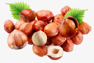 高清堆积的板栗免抠