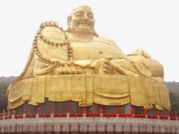 济南大佛像免抠