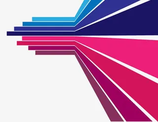 创意弯曲线条免抠