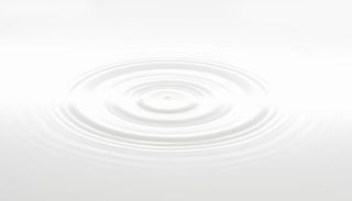 纯白圆环水滴光晕免抠