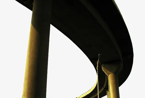 D字母高架桥免抠