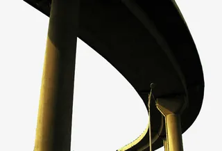 D字母高架桥免抠