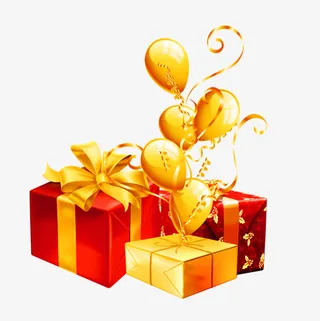 礼盒 精美礼盒免抠