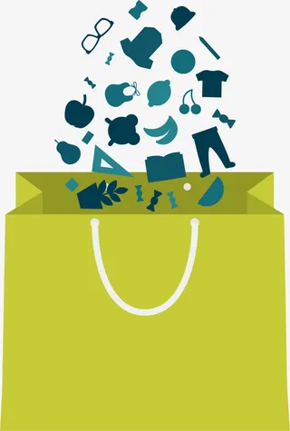 618购物节各式商品免抠