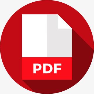 PDF 图标免抠