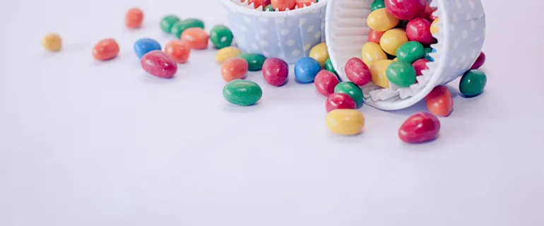 五彩糖果背景高清