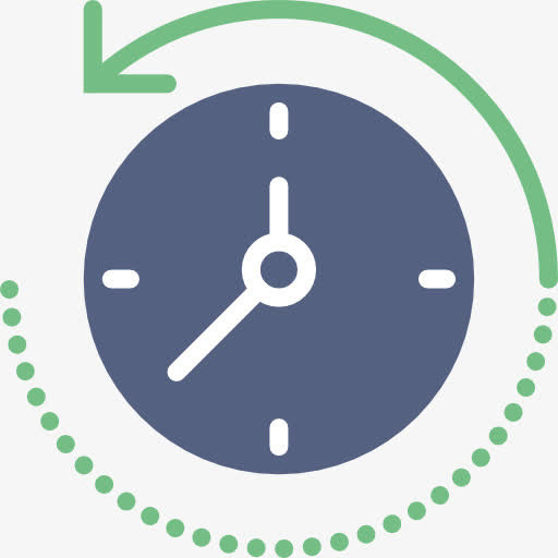 倒带时间图标免抠