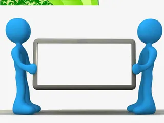 3D小人PPT模板免抠