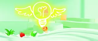 天猫食品奶浪淡绿banner高清