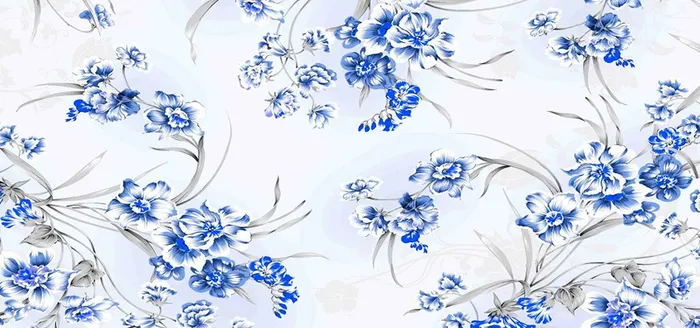 简约青花背景图高清