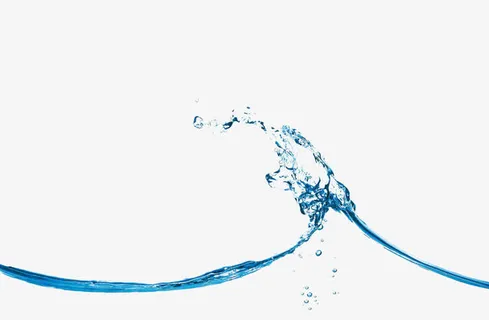 蓝色水面水花免抠 蓝色水面水花免抠