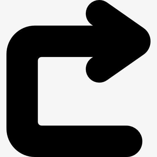 弯箭头图标免抠