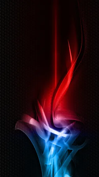 梦幻红蓝渐变H5背景高清