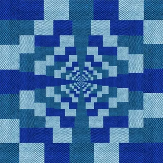 布纹蓝色背景图高清