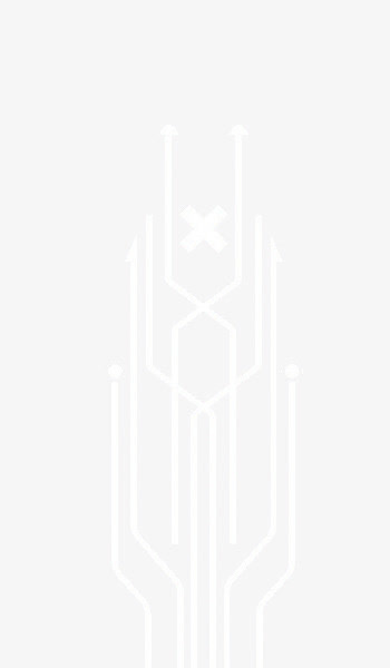 白色科技感线条免抠