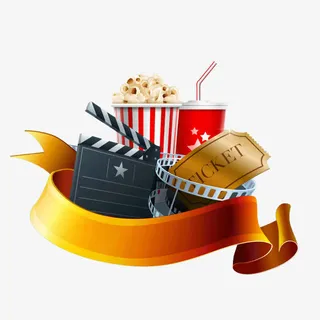 电影券折扣套餐爆米花可乐免抠