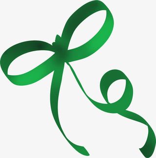 绿色蝴蝶结圣诞树插画背景