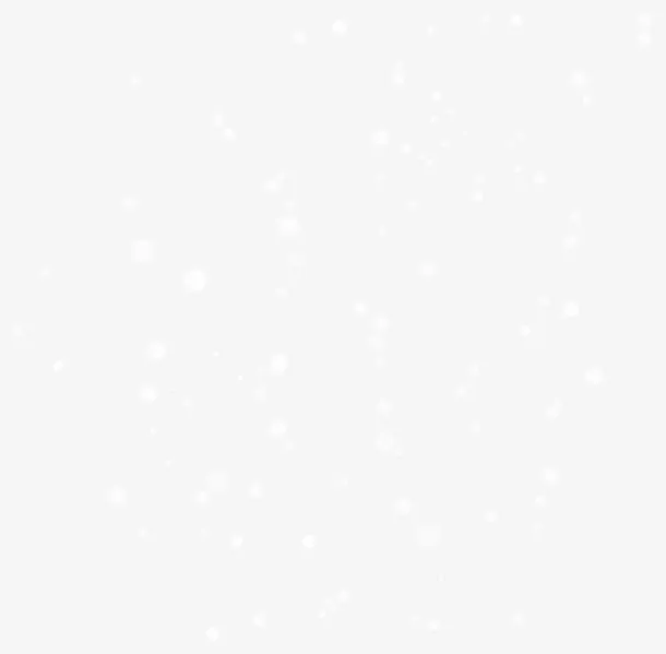 圆点雪花素材免抠
