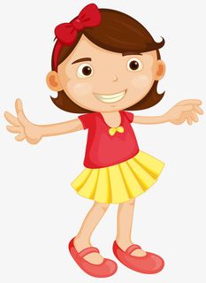 微笑的女孩免抠