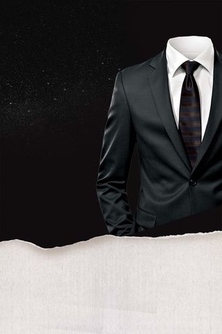 黑色简约企业招聘宣传海报高清