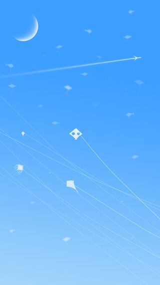 蓝色清新H5背景高清