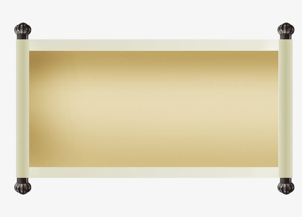 中国古代卷轴免抠