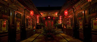 文艺复古建筑banner高清