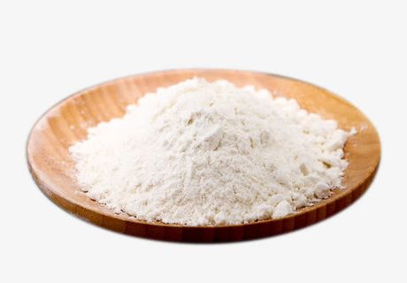 木碗里的小麦粉免抠