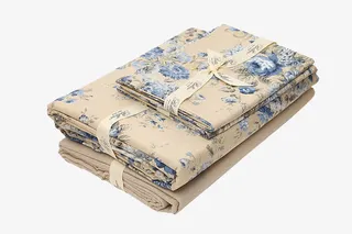 碎花四件套免抠