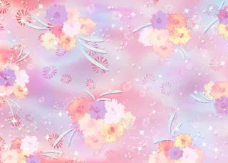 漂亮的碎花底纹高清免抠